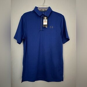 Under Armour Men’s Polo Shirt Size Small NWT Blue